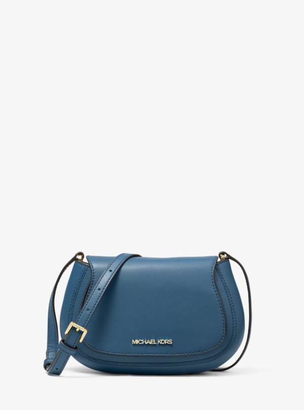 Damske Spojková Taška Michael Kors Jolene Small Leather Námornícka Modrá - Kabelky Michael Kors Slevy | ZQRDY-2043
